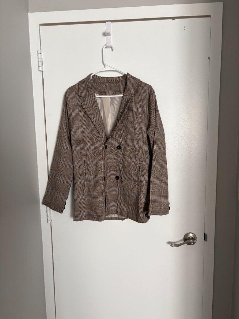 Plaid Blazer